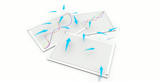 トレーダーがチャート分析をしているイメージ